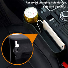 Ugthe Car Quilted Storage Box Car Storage Box Car Seat Gap Storage Bag Leakproof Storage Box (Left+Right)