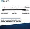 ECCPP Complete Drive Shaft Prop Shaft Assembly Fit for Infiniti EX35 FX35 FX45 G35 M35 M45