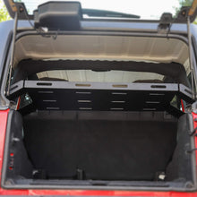 RT-TCZ for Jeep JK JL Interior Rear Cargo Basket Rack Solid Metal Luggage Storage Carrier for 2011-2018 Jeep Wrangler JK & 2018-2021 JL Unlimited Sahara Sport Rubicon Accessories 4 Door Only