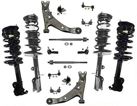 New Front & Rear Suspension and Steering Chassis Kit for Toyota Corolla 96-02