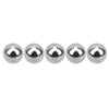 Stainless Steel Bearing Balls G1000 Stainless Steel Ball Stainless Steel Ball Replacement HRC<26 for Plastic Hardware for Industries for Aerospace(12mm)