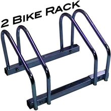 EasyGoProducts EGP-BIK-002 EasyGo Floor Stationary Double Wheel Rack, Indoor – Outdoor Bike Stand