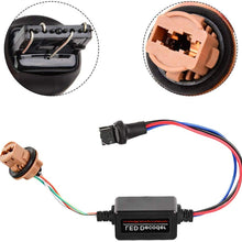 Terisass 2 Pcs 12V LED Decoder Load Resistor LED Decoder T20 7440 7443 LED Decoder Warning Error Canceler