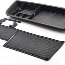 MECHCOS Interior Car Center Console Dashboard Storage Box Organizer Holder Tray Compatible with fit for Volkswagen Atlas 2018 2019