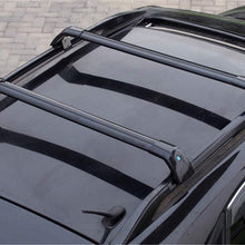 UDP-Auto 2 Pieces Fit for Lexus NX NX200 NX200t NX300H NX300 2015-2020 Adjustable Crossbars Cross Bars Lockable Roof Rail Rack Luggage Cargo Carrier - Black
