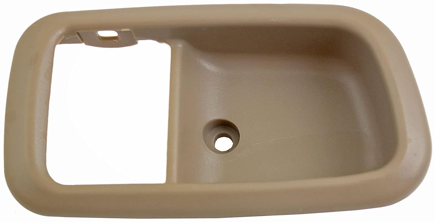 Dorman 91342 Front Passenger Side Interior Door Handle Bezel for Select Toyota Models, Beige