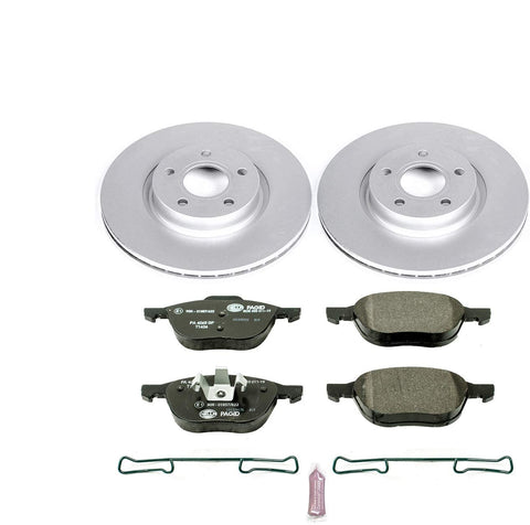 Power Stop ESK4575 Front Euro-Stop Brake Kit Volvo Ford