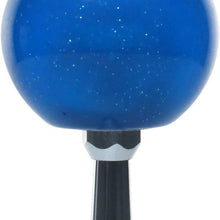 American Shifter 276631 Shift Knob (Company White Rising Sun Logo Blue Metal Flake with M16 x 1.5 Insert)