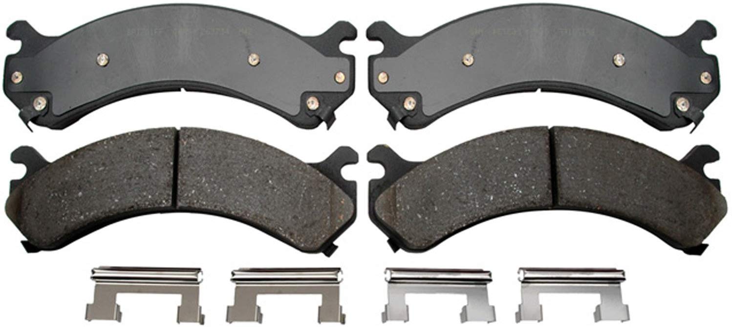 ACDelco 17D909CH Professional Ceramic Rear Disc Brake Pad Set