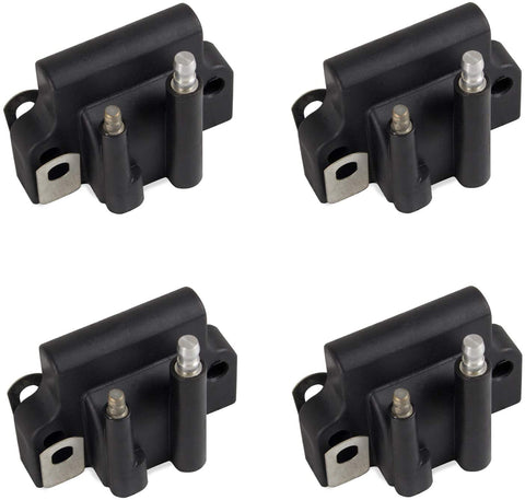 Tepeng 4 Pcs Ignition Coils compatible with Johnson Evinrude 4-300HP,Replace Part# 582508 18-5179 183-2508 (4 Pieces)