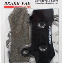 Road Passion Front and Rear Disc Brake Pad for TOURING FLTRX Road Glide Custom 2010-2012 FLHX Street Glide 2008-2017