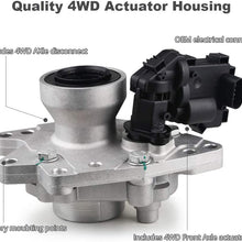 WMPHE Compatible with Front Axle Differential Actuator and Disconnect 4WD Buick Rainier, Chevy Trailblazer,GMC Envoy XL XUV, Isuzu Ascender -Replaces 12471631 12471623 15884292 12479081 600115 600-103