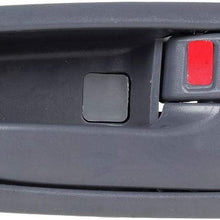AUTEX 4pcs Gray Interior Door Handles Front Rear Left Right Driver Passenger Side Compatible with Toyota Camry 1997 1998 1999 2000 2001 Door Handles 91002 91006 91003 91007