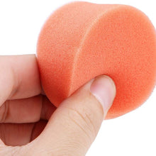 Terisass 17 Pcs/Set 2 Inch Car Cleaning Pads Auto Woolen Polisher Buffer Pad Car Sponge Buffing Polishing Pad Automotive Buffing Wax Polisher Kit