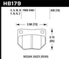 Hawk Performance HB179B.630 HPS 5.0 Disc Brake Pad