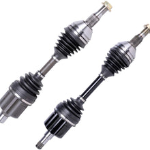 Bodeman - Pair Front CV Axle Drive Shaft Assembly for 2000-2011 Chevy Impala NO-SS, 2000-2005 Buick Century, 2005-2009 LaCrosse V6 and 1997-2004 Regal Exc. Supercharged