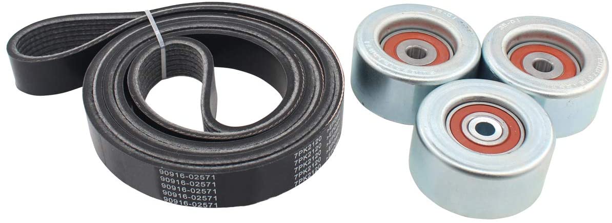 NewYall Drive Belt & Idler Pulley Kit
