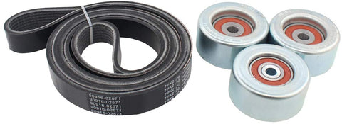 NewYall Drive Belt & Idler Pulley Kit