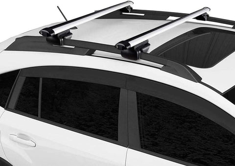 labwork 2 pcs 48inch Car Cross Bar Top Luggage Roof Rack Cargo Carrier SUV Aluminum Universal