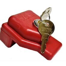 JENDYK Glad-KD Red Plastic Glad Hand Lock (Keyed Differently), 1 Pack