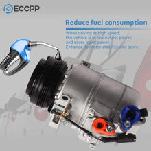 ECCPP AC Compressor with Clutch CO 10837C 2002-2006 for BMW X5 3.0L