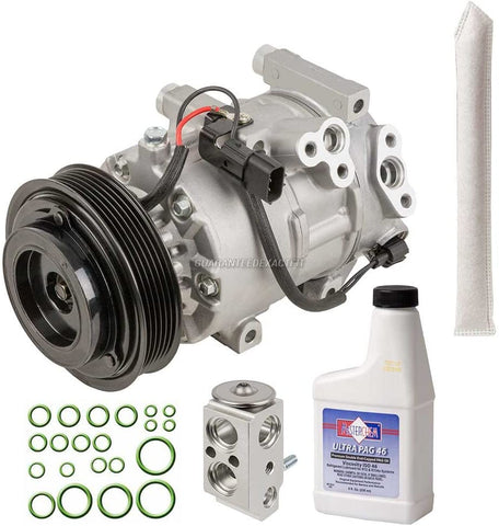AC Compressor & A/C Repair Kit For Hyundai Tucscon Kia Sportage 4-Cyl - BuyAutoParts 60-81683RK NEW