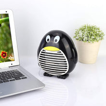Mini Heater Fan, Household Electric Heater Portable Office Desktop Portable Heater Fan Mini Electric Fan Heater Warmer for Winter PTC Ceramic Heating (Black)