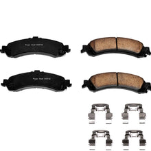 Power Stop 17-834, Z17 Rear Ceramic Brake Pads with Hardware