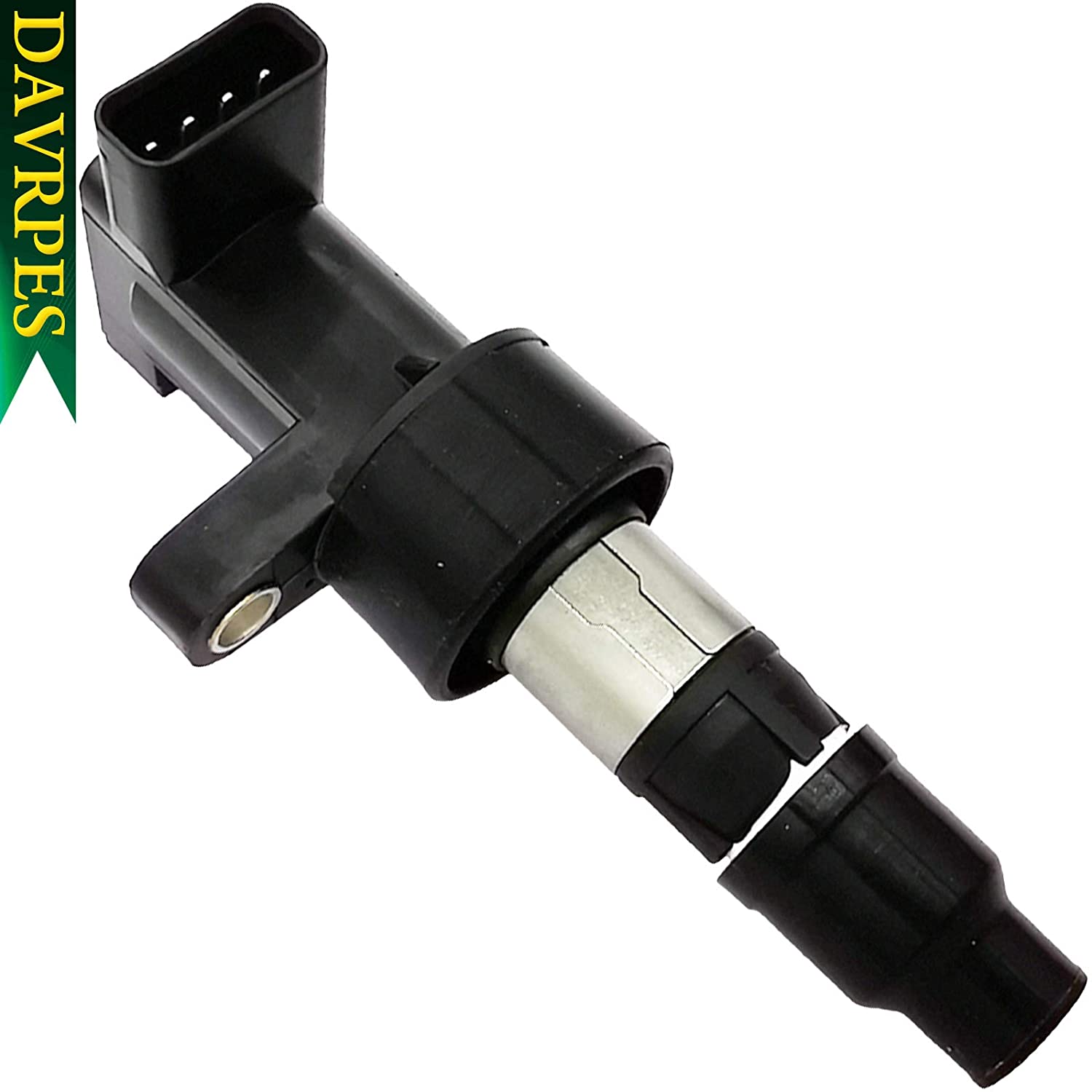 DAVRPES UF-435 Ignition Coil Pack For 2003-2008 Jaguar S-Type, 2002-2008 X-Type 2.5L 3.0L V6 Replace# UF435｜C1402｜5C1399｜178-8287｜E915｜52-1750｜IC555
