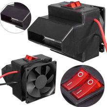 Wavel 12/24 V Heater Fan Replacement Interior Dual Switch Car Heating 200W Defroster Defogger Portable