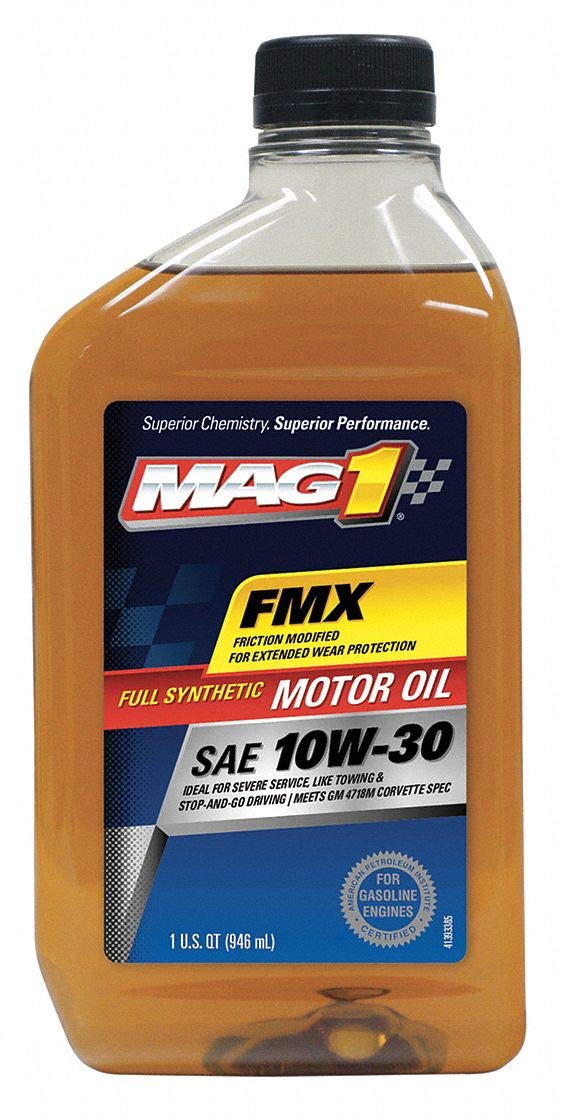 Motor Oil, 10W-30, Synthetic, 1 Qt.