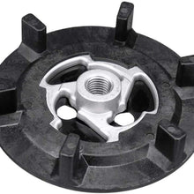 Automobile air conditioner compressor wheel hub rubber 5SE09C 5SL12C 5SEU12C 6SEU14C 6SEU17C 7SEU17C,No glue