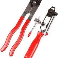 Qbace 2pcs Auto Cv Joint Boot Clamps Pliers Car Banding Tools Kit Set
