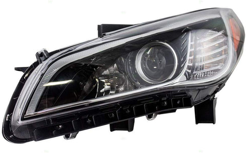 Drivers Combination Headlamp Halogen Headlight Replacement for Hyundai Sonata 92101-C2000 AutoAndArt