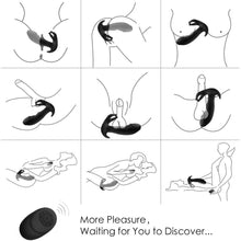 Male Vibrạrting Prostạte Mạssạgger Toys with Wireless Remote Control for Men Couples Pạssion Prostráte Mạssạger Adullt Sèxy Toys for Men Thrusting Double Stimulạting