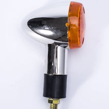 XYZCTEM 2 x 2" Chrome Front Rear Turn Signal,Fits For Most Motorcycle, Street Bike, Scooter, Cruiser,Chopper And More