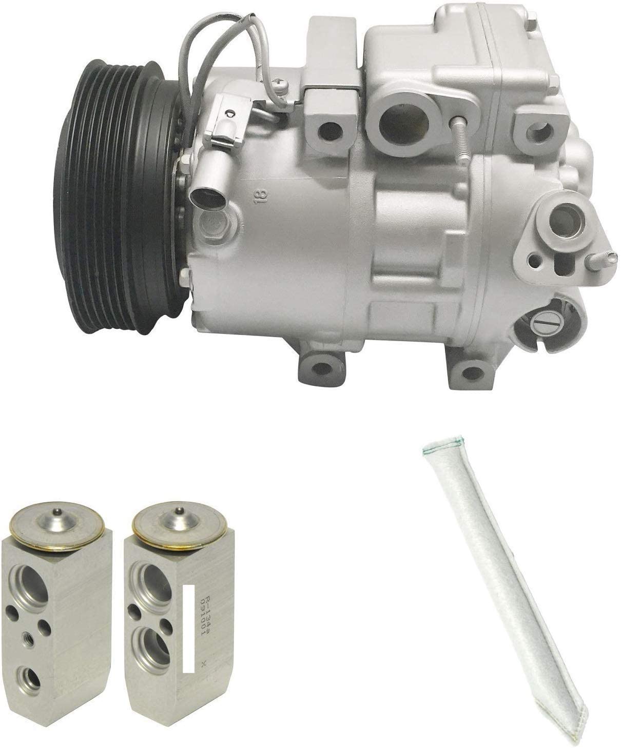 RYC Remanufactured AC Compressor Kit KT AC14 (DOES NOT FIT 2012 Hyundai Santa Fe, OR ANY 2013, 2014, 2015 Vehicles)