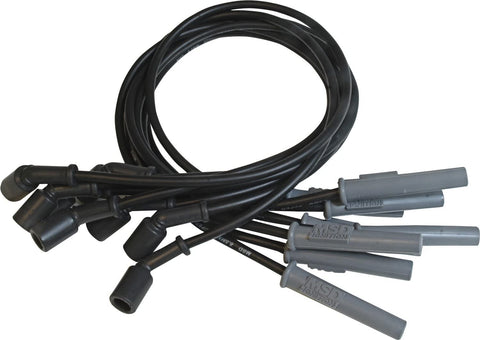 MSD 32823 Black 8.5mm Super Conductor Spark Plug Wire Set