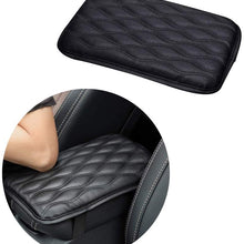 WeTest Premium Car Center Console Cover Armrest Pads for Most Vehicle,Car Waterproof Center Console Protector Cover (Black)