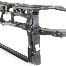 Radiator Support Compatible with Volkswagen JETTA 1999-2005 / GOLF 1999-2006 Assembly Black Plastic