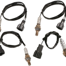 MOSTPLUS 234-4198 234-3006 4pcs Upstream + Downstream Sensors Oxygen Sensor O2 Compatible with 2004 Nissan Frontier Xterra V6 3.3L