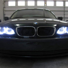 iJDMTOY Angel Eyes Halo Rings LED or CCFL Relay Harness with Fade-On Fade-Off Features For BMW (Using OEM Key)
