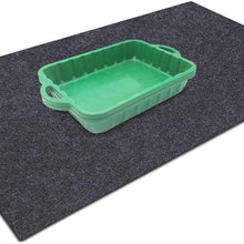 Meitola Cleanable Floor Oil Spill Mat, Oil Absorbing pad Durable Protective Surface Can be Used for car Oil Change (46in×36in)