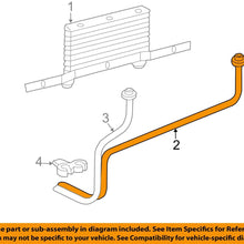 Genuine GM 15809058 Transmission Fluid Cooler Inlet Hose