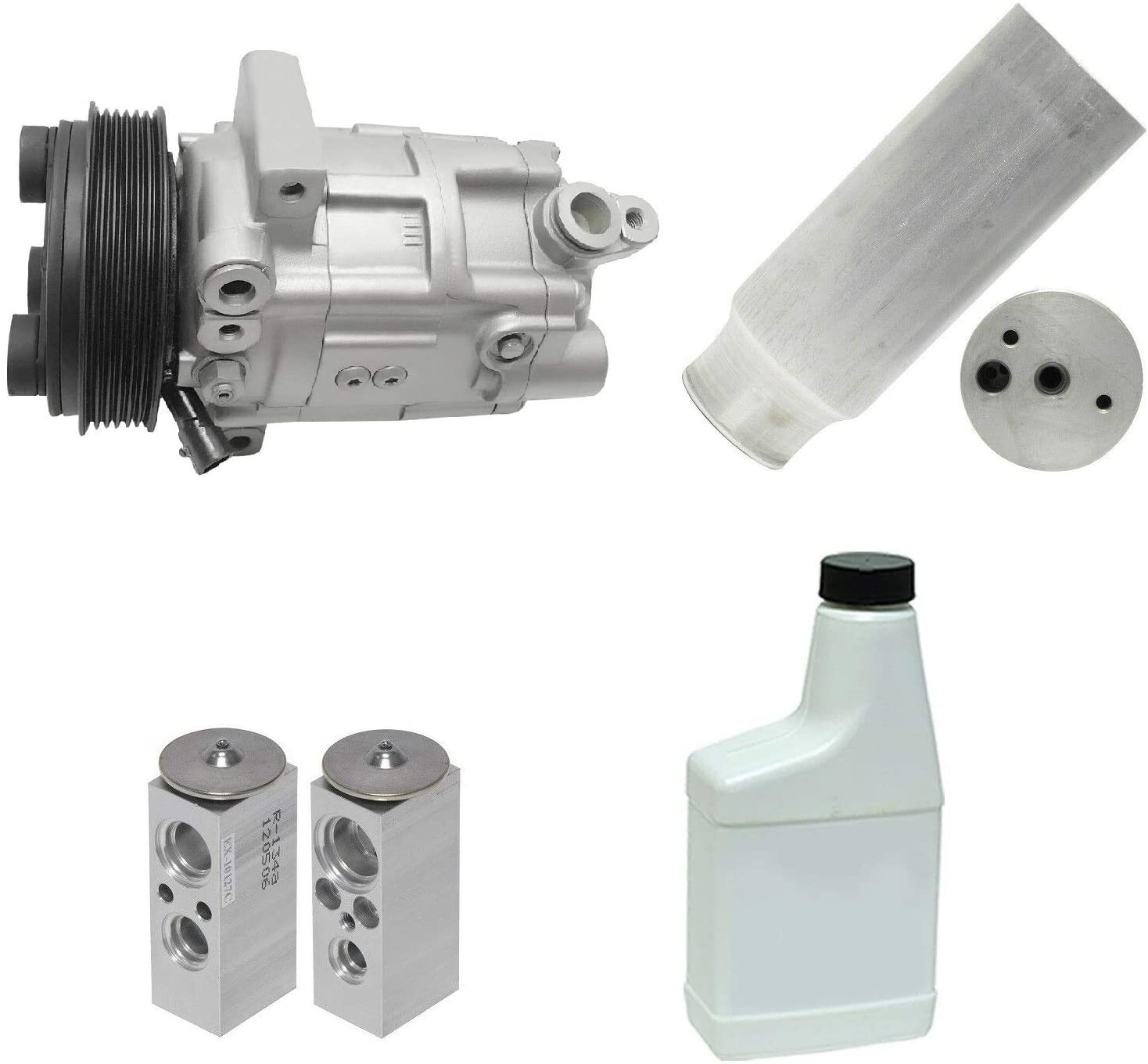 RYC Remanufactured AC Compressor Kit KT E067