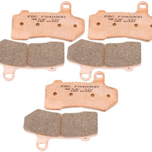 EBC Brakes EBPCK1027 Complete Double-H Sintered Brake Pad Change Kit