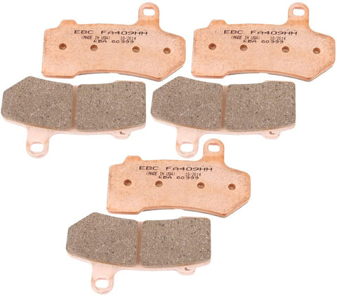 EBC Brakes EBPCK1027 Complete Double-H Sintered Brake Pad Change Kit