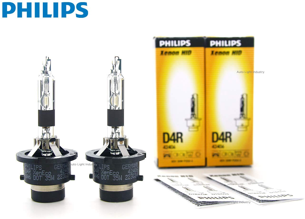 PHILIPS D4R 4300K OEM Replacement HID bulbs (# 42406) - Pack of 2 by ALI