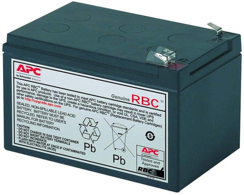 APC UPS Battery Replacement for APC Back-UPS Models SC620, SU620NET (RBC4)