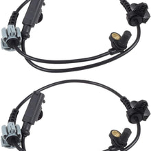 AUTEX 2PCS ABS Wheel Speed Sensor Front Left & Right ALS1465 15229012 compatible with Cadillac Escalade EXT 2007-2012/Chevrolet Avalanche & Suburban 1500 & Tahoe 2007-2012/GMC Yukon XL 1500 2007-12